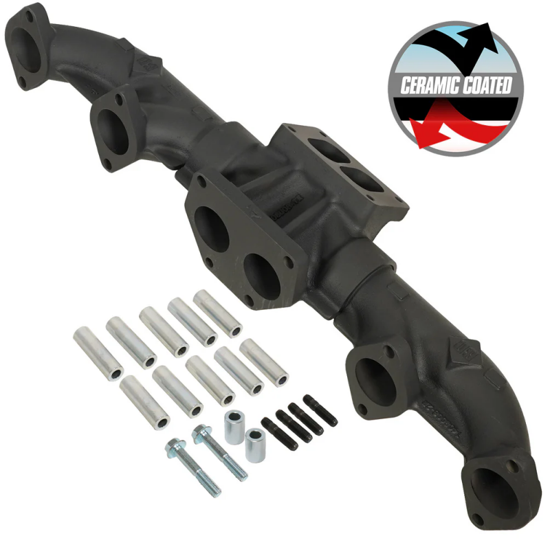BD Diesel Pre-2002 ISX / Cummins Signature 600 ISX T6 Ceramic Coated Exhaust Manifold 1048006
