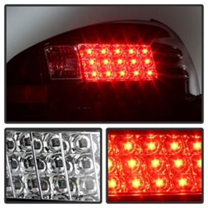 Spyder Pontiac Grand Prix 97-03 LED Tail Lights Black ALT-YD-PGP97-LED-BK 5007148