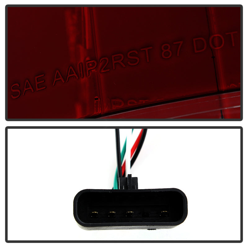 Spyder Chevy C/K Series 1500 88-98/Blazer 92-94 LED Tail Lights Red Smke ALT-YD-CCK88-LED-RS 5001382