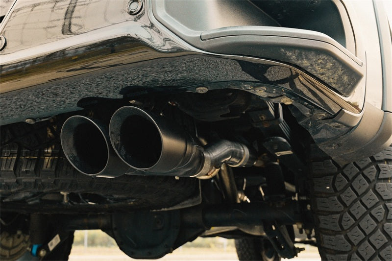 CORSA Performance Corsa 22-23 Chevrolet Silverado 1500 Cat-Back Dual Rear Exit with Twin 4in Black Tips 21238BPC