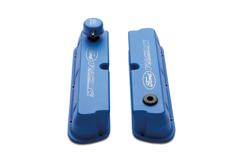 Ford Valve Cover Set Aluminum 302 Blue Laser Etched FRDM6582-LE302BL