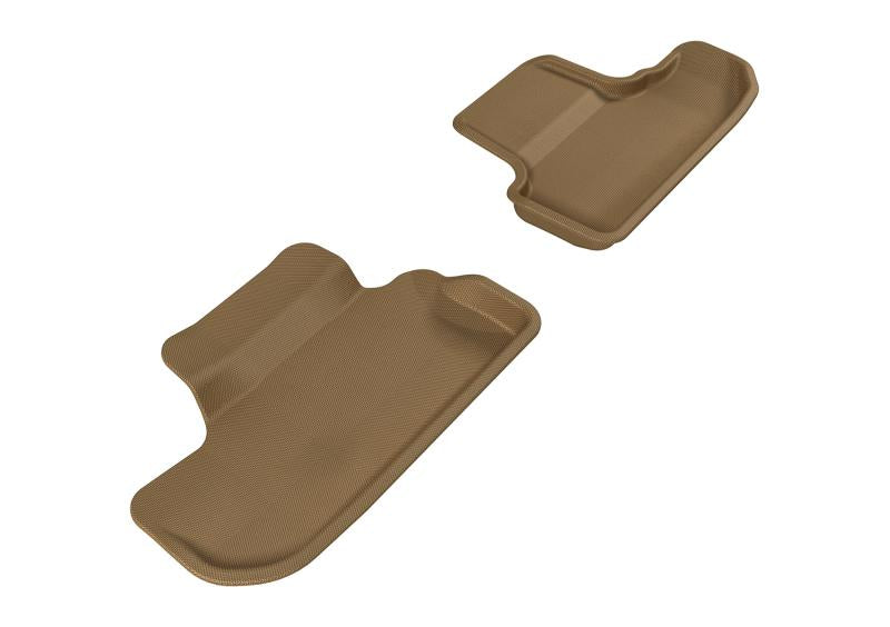 3D MAXpider 2008-2010 Dodge Challenger Kagu 2nd Row Floormats - Tan L1DG01521502