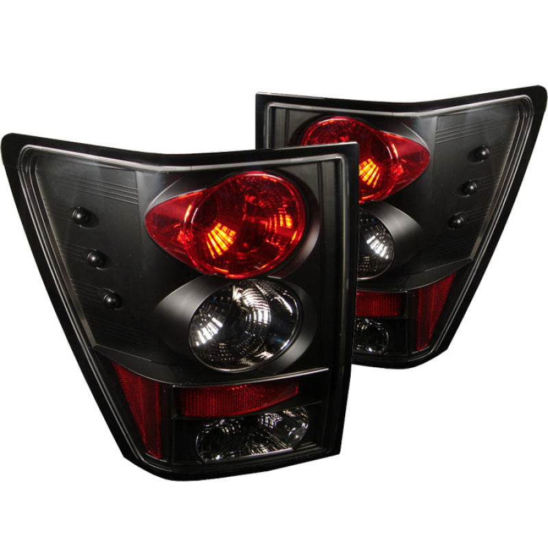 Spyder Jeep Grand Cherokee 05-06 Euro Style Tail Lights Black ALT-YD-JGC05-BK 5005502
