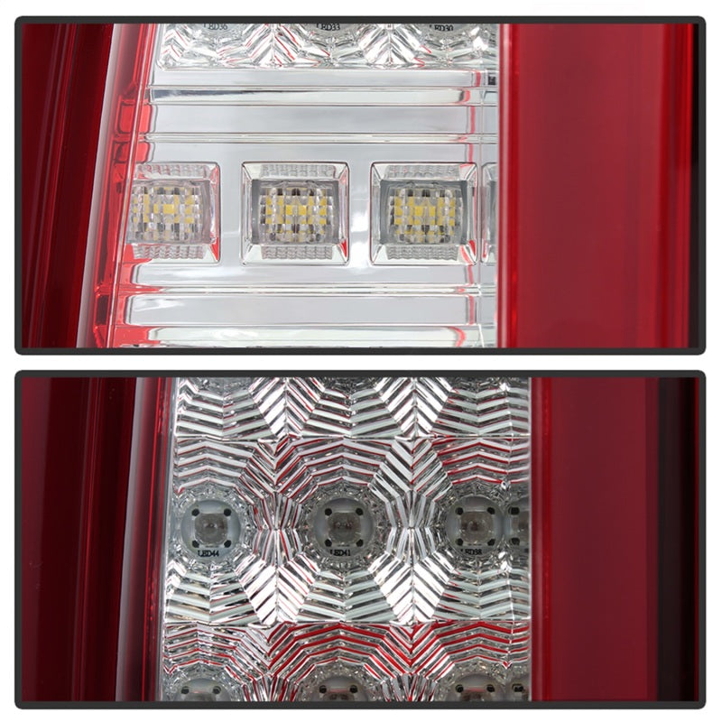 Spyder Chevy Tahoe / Suburban 15-17 LED Tail Lights - Red Clear (ALT-YD-CTA15-LED-RC) 5085085