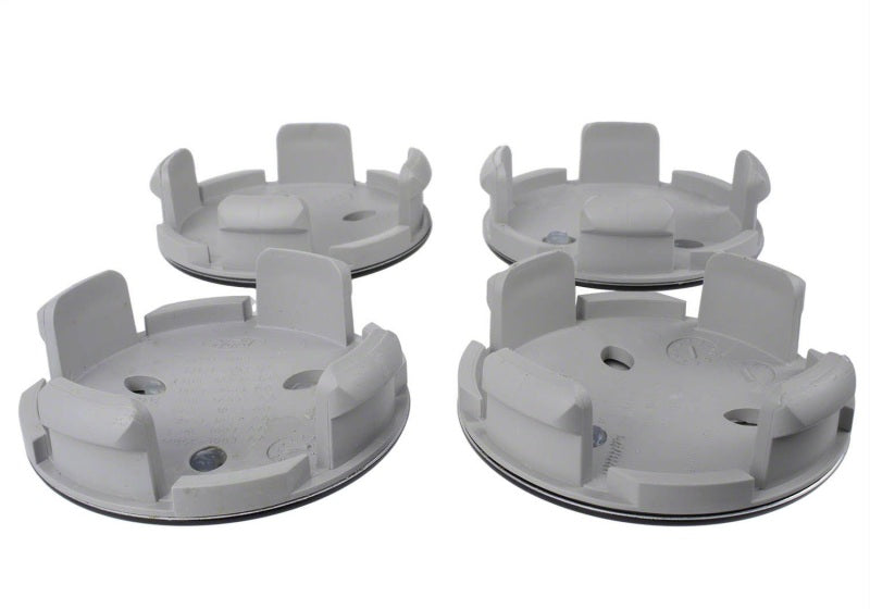 Ford Racing Ford Car Black & Chrome Wheel Center Cap Kit - Satin M-1096K-BCS