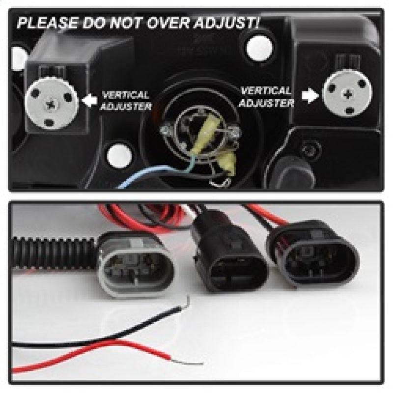 Spyder 99-01 BMW E46 3 Series 4DR Projector Headlights 1PC LED Halo (PRO-YD-BMWE46-4D-HL-AM-BSM) 5084804