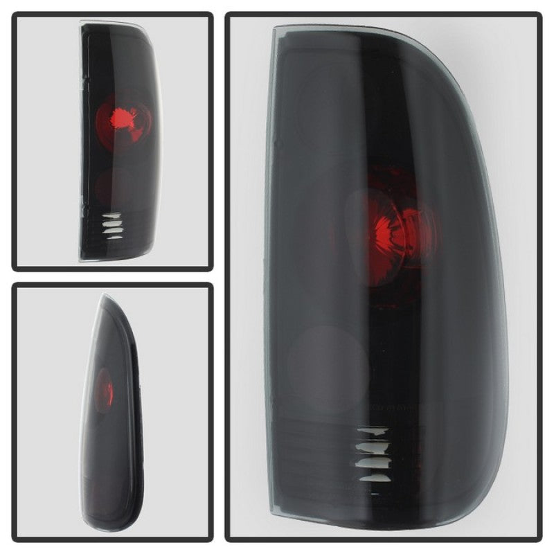 Spyder Ford F150 Styleside 97-03/F250/350/450/550 Euro Style Tail Lights Blk Smke ALT-YD-FF15097-BSM 5078162