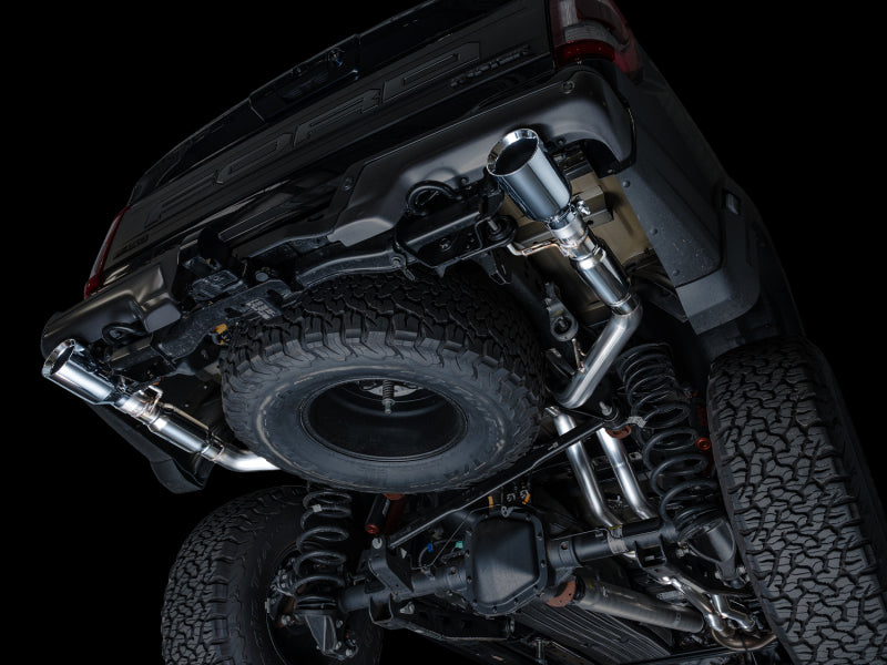 AWE Tuning AWE Gen 3 Raptor SwitchPath Exhaust  - Chrome Silver Tips 3025-32356
