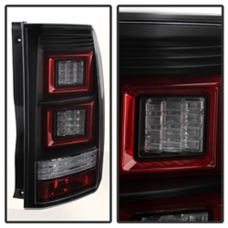 Spyder Land Rover Discovery 3 LR3 05-09 Light Bar LED Tail Lights Black ALT-YD-LRD05-LED-BK 5080813