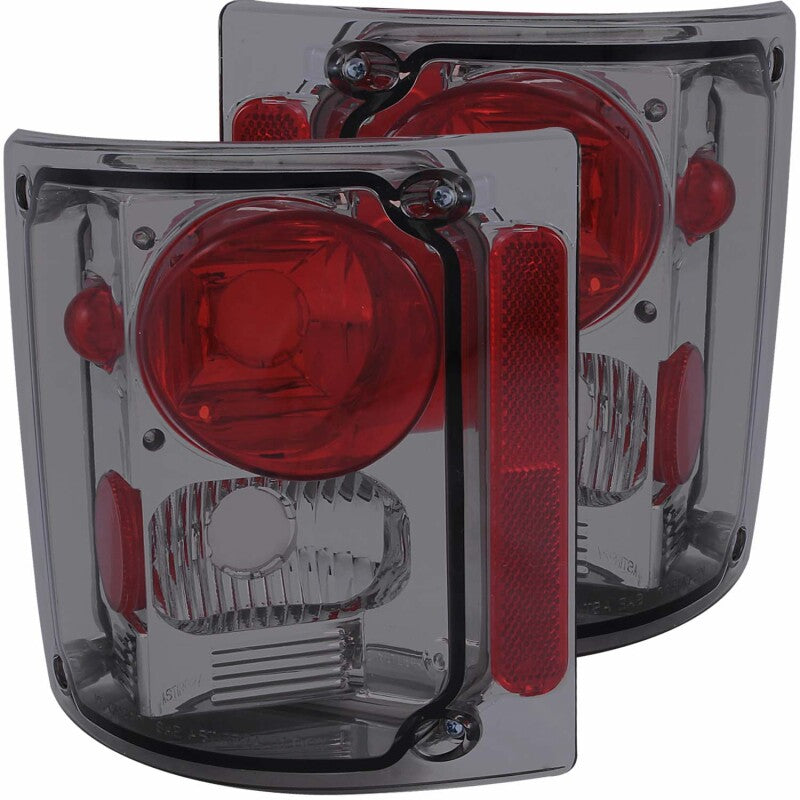 Anzo 1973-1987 Chevrolet C 10 Taillights Smoke