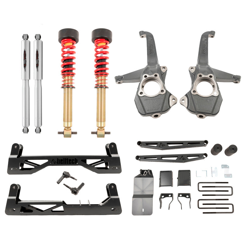 Belltech 19-23 Chevrolet Silverado / GMC Sierra 1500 4WD 6in-8in Suspension Lift Kit w/ Shocks 150210TPC