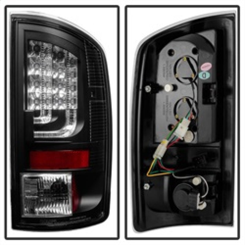 Spyder Dodge Ram 02-06 1500 Version 2 LED Tail Light - Black ALT-YD-DRAM02V2-LED-BK 5081810