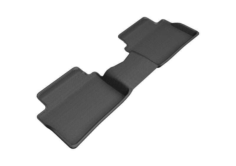 3D MAXpider 2019-2020 Hyundai Veloster Kagu 2nd Row Floormats - Black L1HY08921509