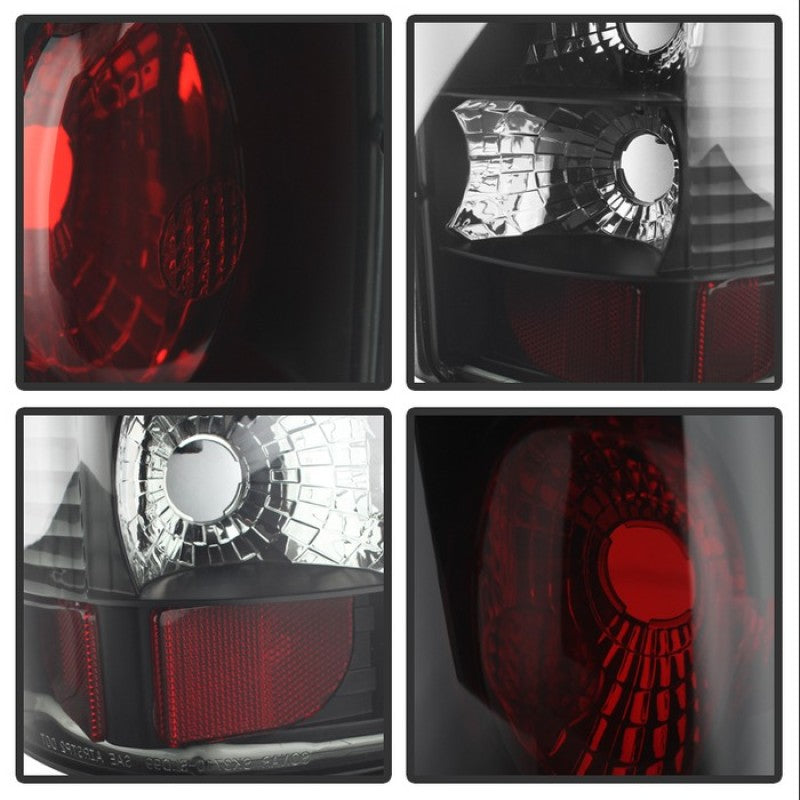 Spyder Chevy Silverado 1500 99-02 (Not Fit Stepside) Euro Style Tail Lights Blk Smke ALT-YD-CS99-BSM 5078056