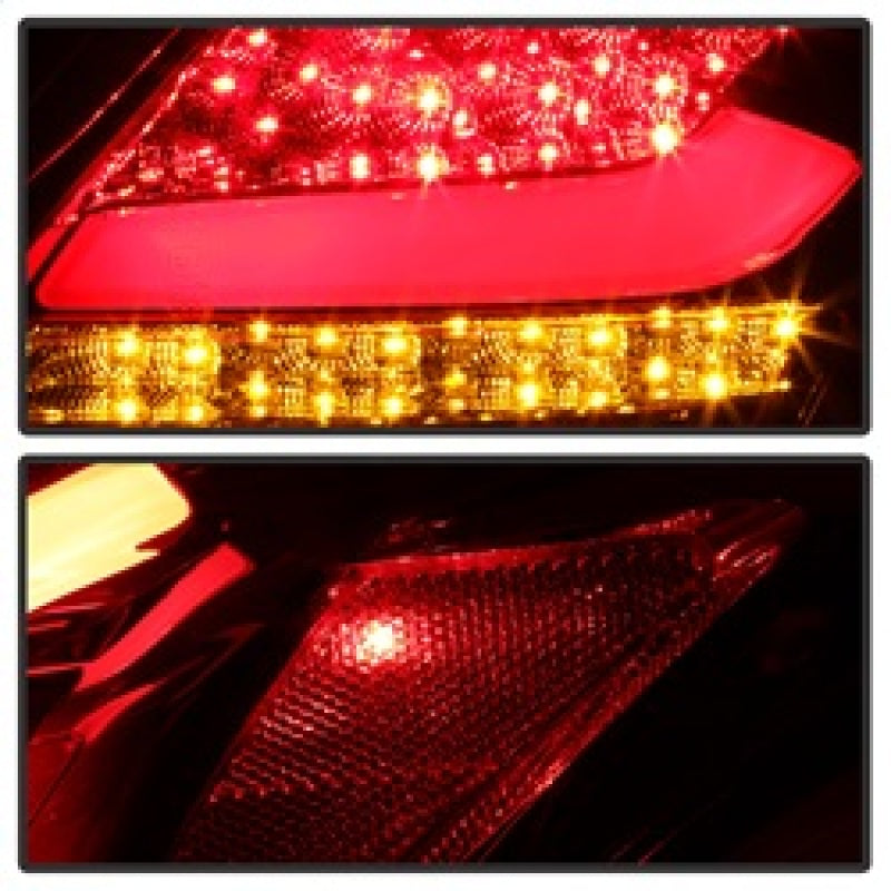 Spyder 12-14 Ford Focus 5DR LED Tail Lights - Red Clear (ALT-YD-FF12-LED-RC) 5085153