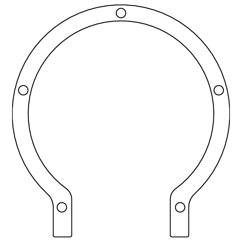 Cometic Gasket Cometic Ford 59A Flathead V8 .015in Fiber Timing Cover Gasket C15134