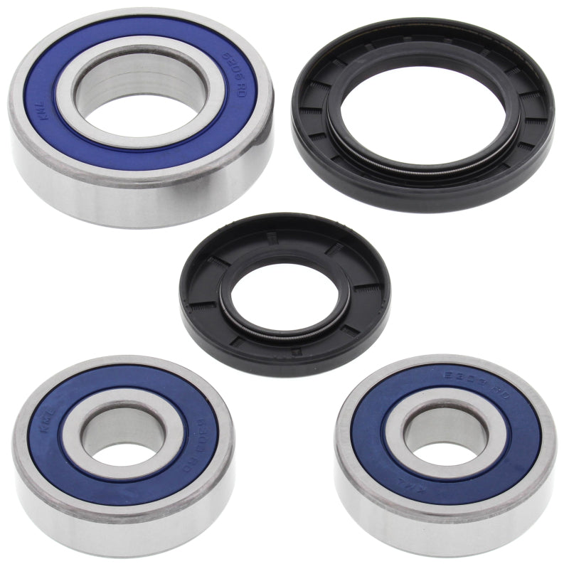 All Balls Racing 81-83 Kawasaki KZ1000J Wheel Bearing Kit Rear 25-1285