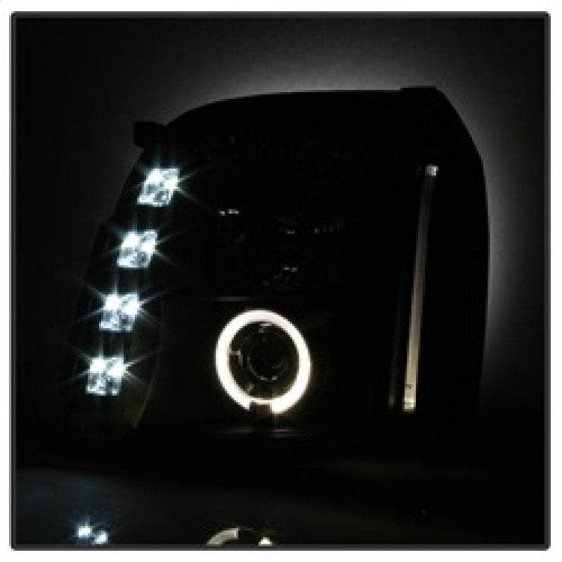 Spyder GMC Yukon 07-14/GMC Yukon Denali 07-14Projector Headlights LED Halo LED Blk PRO-YD-GY07-HL-BK 5029331