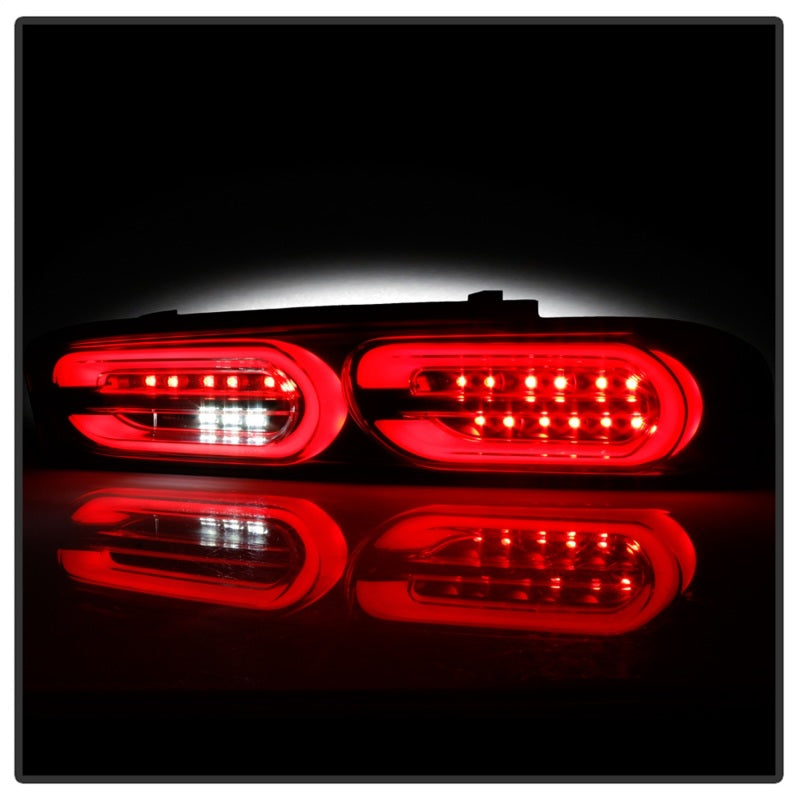 Spyder Chevy Camaro 16-18 Halogen LED Tail Lights Black ALT-YD-CCAM16HAL-SEQ-BK 5087218