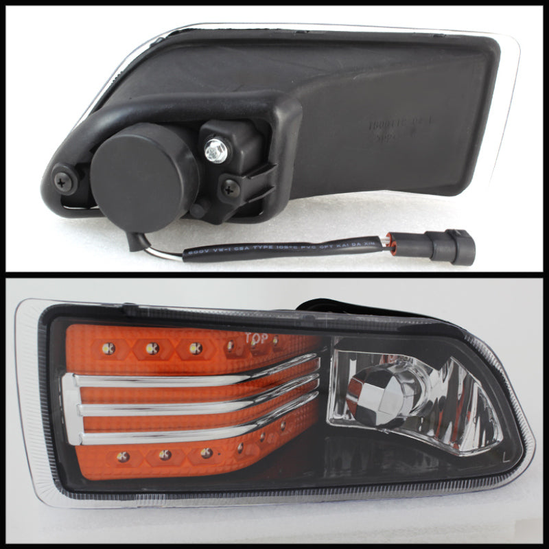 Spyder Scion TC 05-10 LED Fog Lights w/Switch Clear FL-STC06-LED 5071620