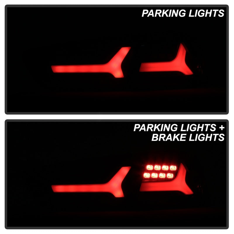 Spyder Mitsubishi Lancer/Evolution X 08-14 V2 LED Tail Lights - Black Smoke ALT-YD-ML08V2-SEQ-BSM 5088147