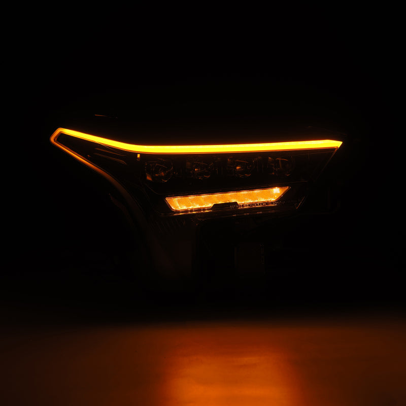 AlphaRex 22-23 Toyota Tundra NOVA-Series Headlights Alpha-Black w/Amber DRL - Req 810029 OR 810030 880871 *Discontinued