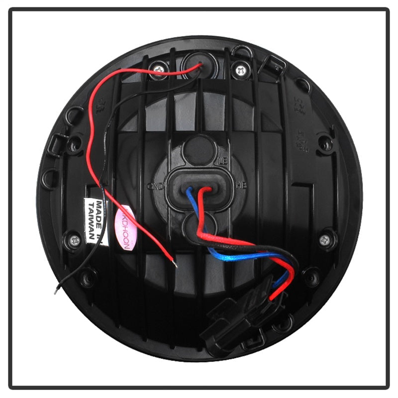 Spyder Jeep Wrangler 07-15 Crystal Headlights Black Clear 5080950