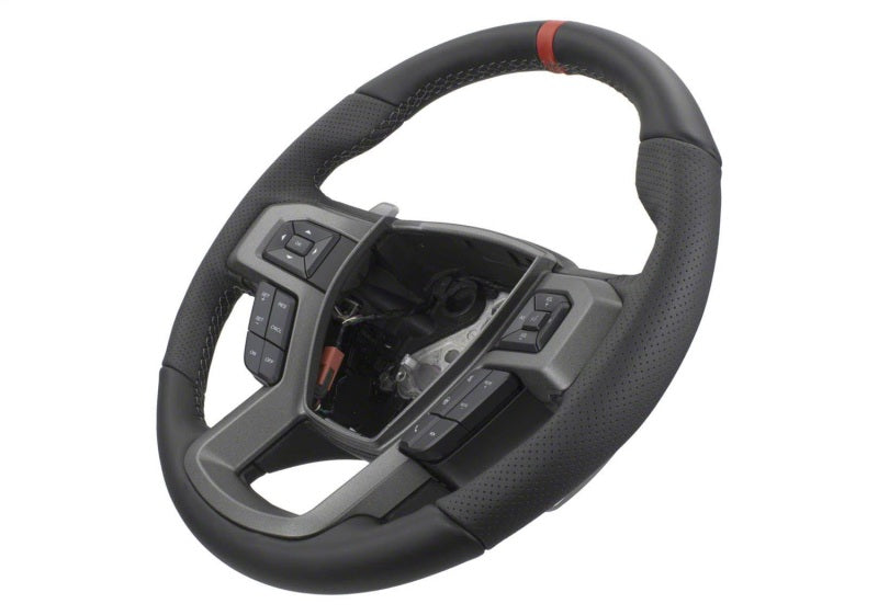 Ford Performance Parts 2015-2017 F-150 Raptor Performance Steering Wheel Kit - Red Sightline