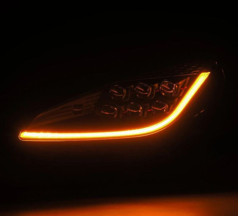 AlphaRex 21-23 Toyota GR86 / Subaru BRZ NOVA Series LED Projector Headlights - Black 880876 *Discontinued