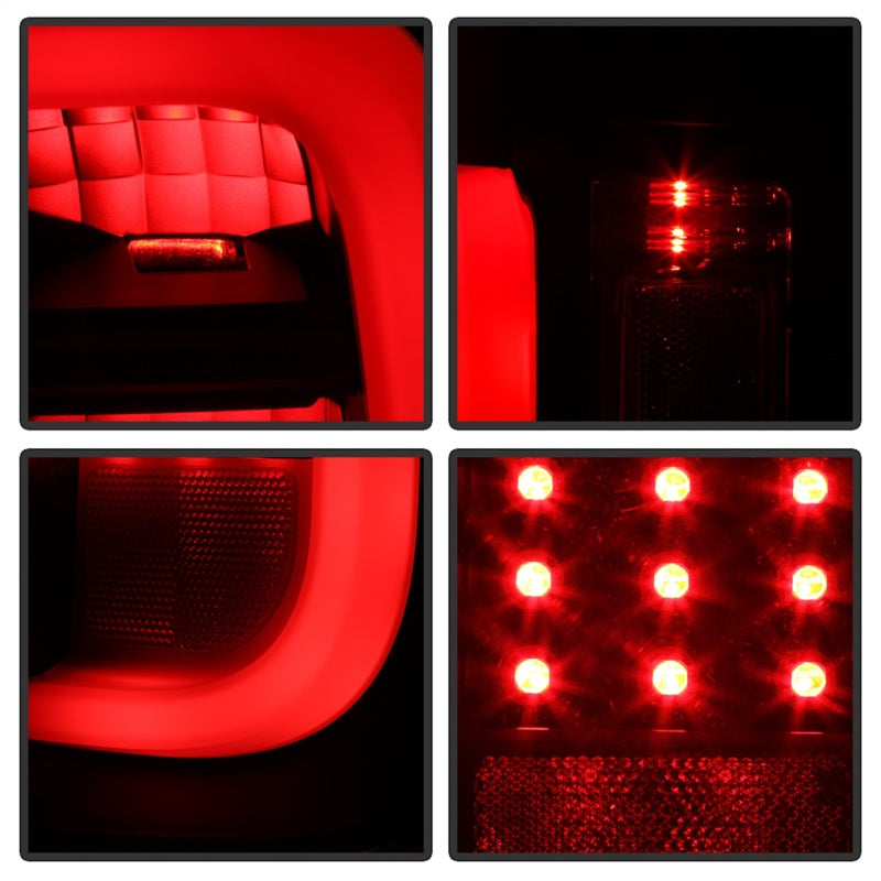 Spyder Toyota Tundra 2014-2016 Light Bar LED Tail Lights All Black ALT-YD-TTU14-LED-BKV2 5085962