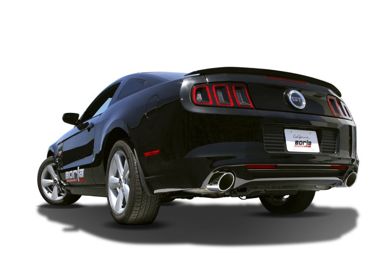 Borla 13-14 Mustang GT/Boss 302 5.0L V8 RWD Single Split Rr Exit Touring Exhaust (rear section only) 11836