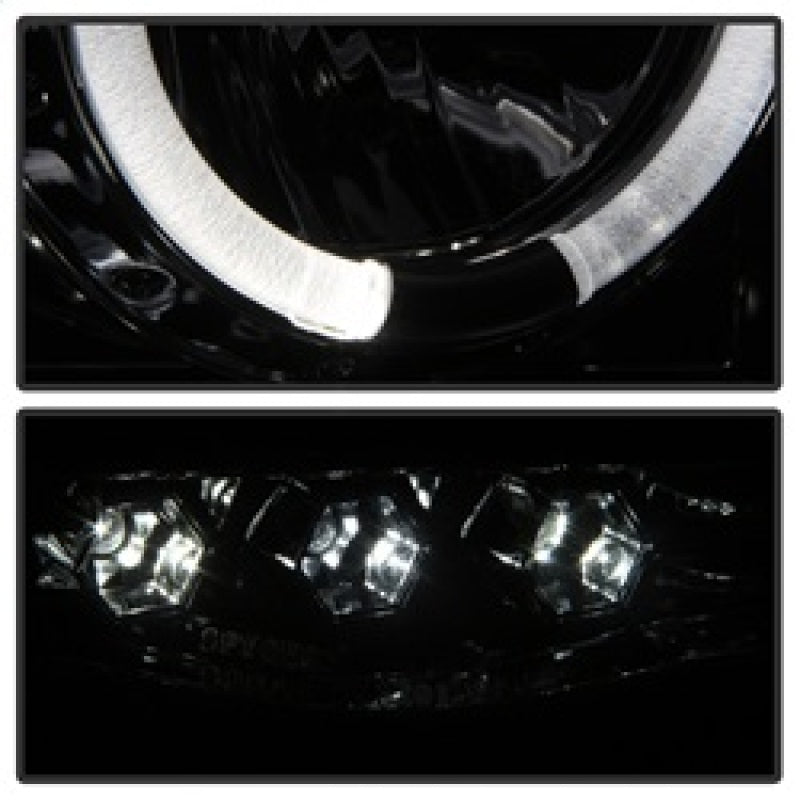 Spyder Dodge Ram 1500 02-05/Ram 2500 03-05 Projector Headlights LED Halo LED Smke PRO-YD-DR02-HL-SMC 5009999