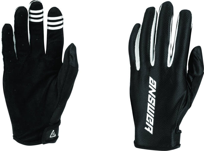 Answer Ascent Glv Blkwht Yxl 446569
