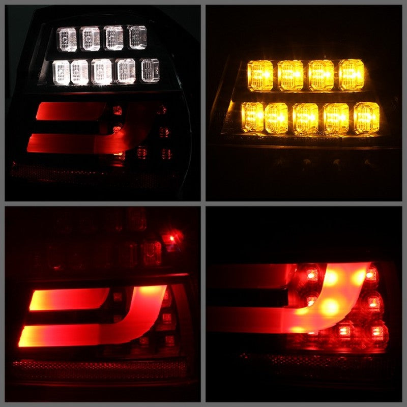 Spyder BMW E90 3-Series 06-08 4Dr LED Indicator LED Tail Lights Blk ALT-YD-BE9006-LBLED-G2-BK 5071958