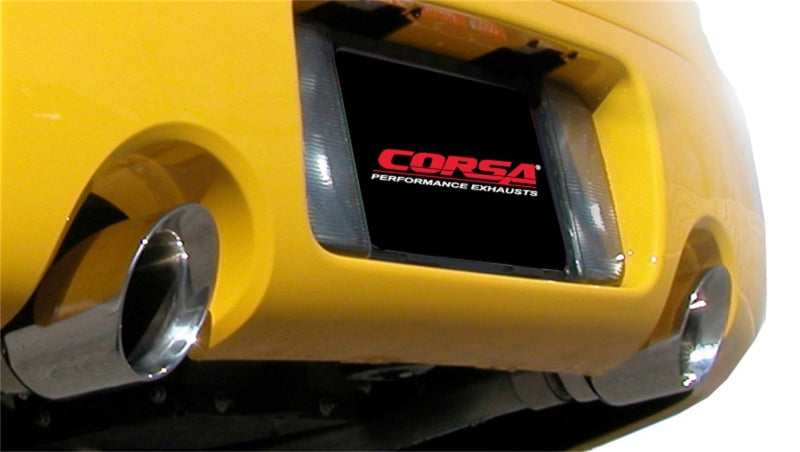 Corsa Performance 03-06 Chevrolet SSR 5.3L V8 Polished Sport Cat-Back Exhaust