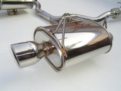 Invidia [00-09 Honda S2000] Rolled Dual Stainless Tips Q300 Cat Back Exhaust