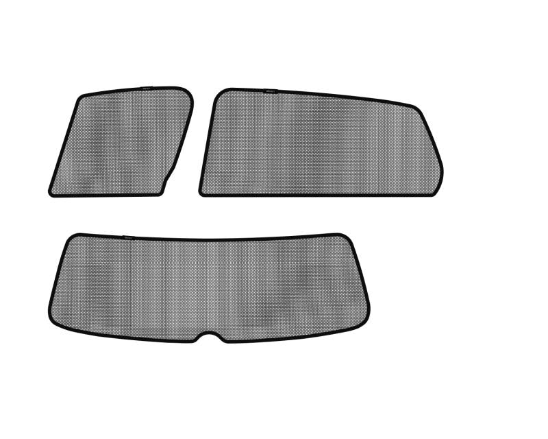 3D MAXpider 2015-2017 Volkswagen Golf Black Sun Shades - Complete Set S1VW0500