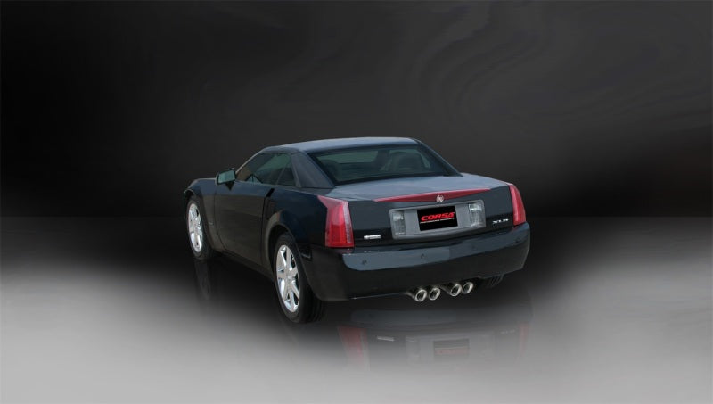 Corsa Performance 04-08 Cadillac XLR 4.6L Polished Sport Cat-Back Exhaust