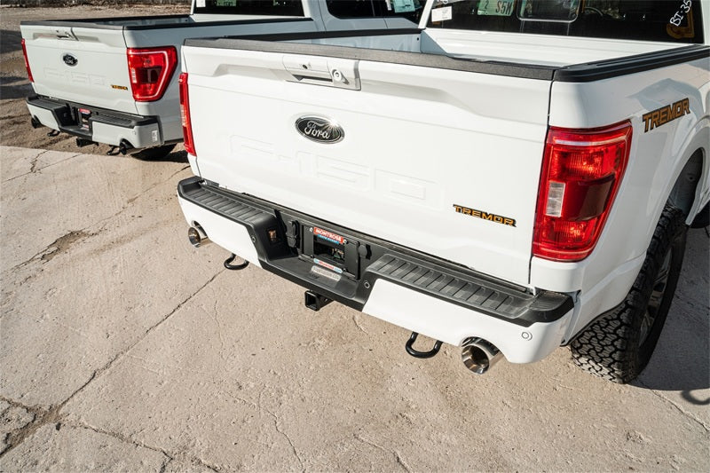 CORSA Performance Corsa 2021-2023 Ford F-150 SuperCrew/5.5ft Bed 3.5L V6 Sport Cat-Back Dual Rear Exit-Polished 21185