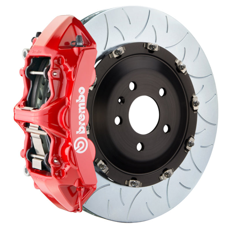Brembo 25+ BMW X3 30/BMW X3 M50 xDrive Fr GT BBK 6 Pist Cast 405x34 2pc Rotor Slotted Type3- Red 1N3.9552A2