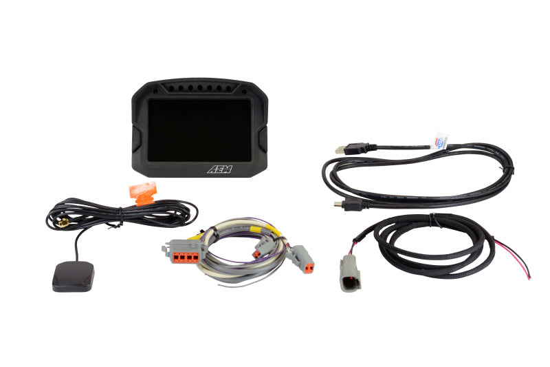 AEM CD-5G Carbon Digital Dash Display w/ Interal 10Hz GPS & Antenna 30-5602