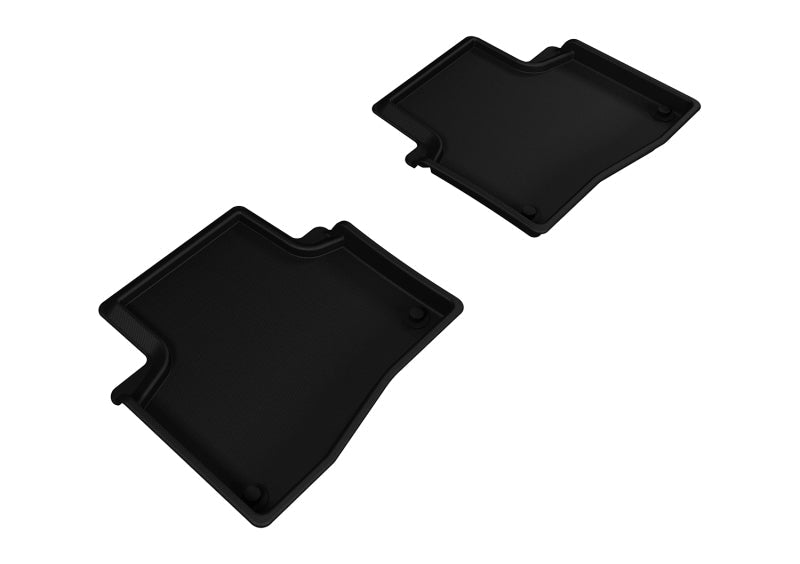 3D MAXpider 2014-2020 Acura RLX Kagu 2nd Row Floormats - Black L1AC00721509