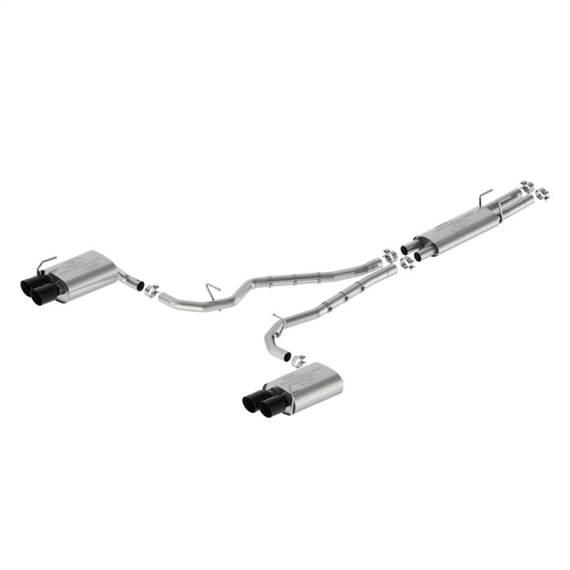 Ford Racing 20-23 Explorer ST Sport Cat-Back Exhaust System Dual Rear Exit w/Black Tips M-5200-ESTB