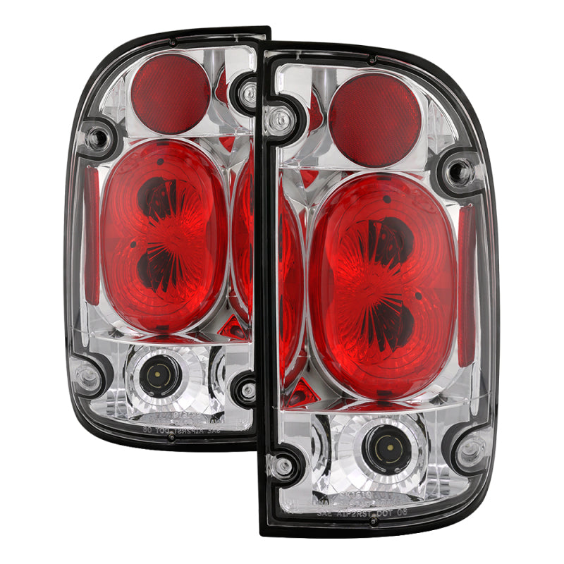 Spyder Toyota Tacoma 95-00 Euro Style Tail Lights Chrome ALT-YD-TT95-C 5007995