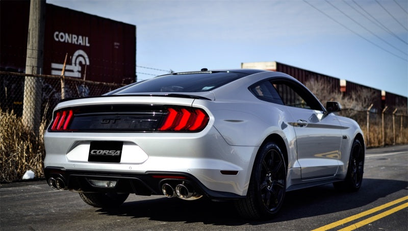 Corsa Performance Corsa 2018+ Ford Mustang GT Fastback 5.0L 3in Cat-Back System Dual