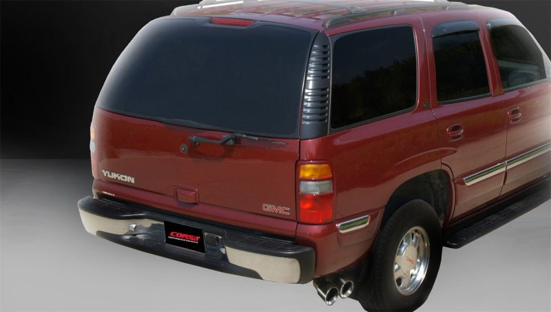 Corsa Performance 02-06 Chevrolet Suburban Z71 5.3L V8 Polished Sport Cat-Back Exhaust
