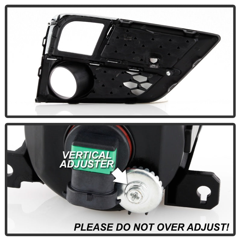 Spyder Honda Odyssey 2018-2020 OEM Fog Light W/OEM Style Switch - H8 (Included) - Clear 5086303