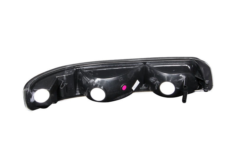 Anzo 1999-2002 Chevrolet Silverado 1500 Euro Parking Lights Black w/ Amber