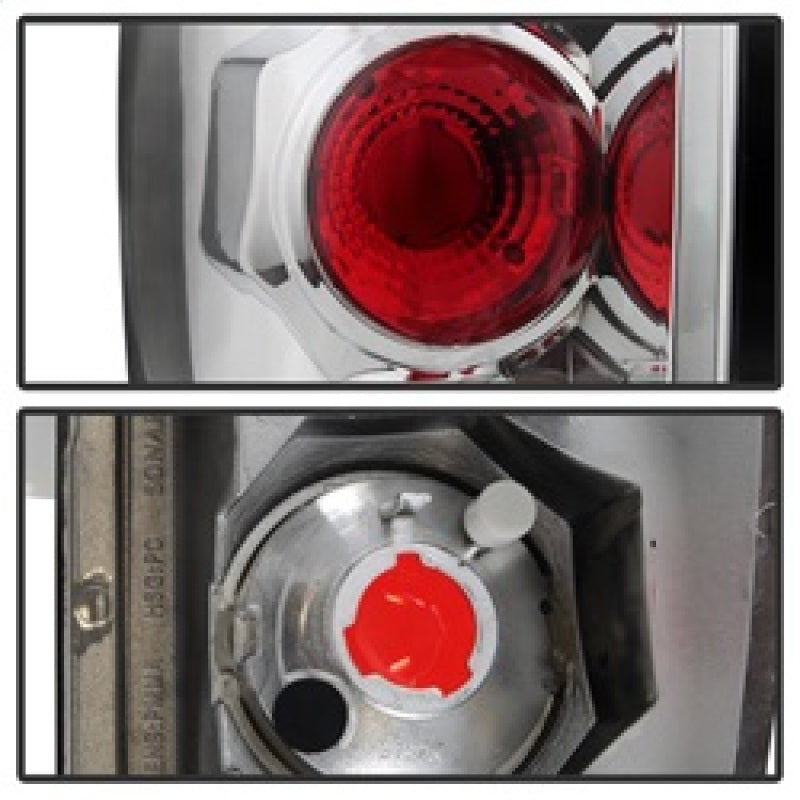 Spyder Chevy Avalanche 02-06 Euro Style Tail Lights Chrome ALT-YD-CAV04-C 5001115