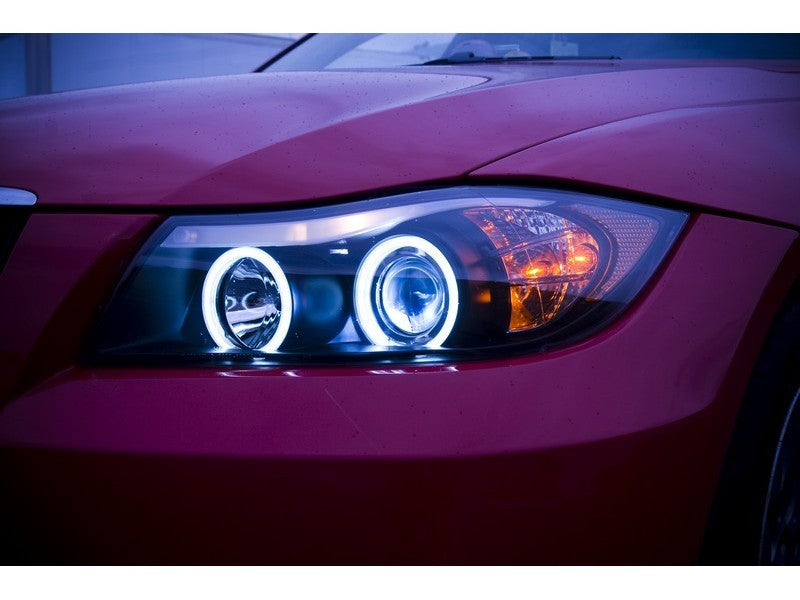 Spyder BMW E90 3-Series 06-08 4DR Projector CCFL Halo - Eyebrow Bulb Blk- PRO-YD-BMWE9005-CCFL-BK 5029652